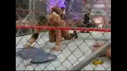 Randy Orton vs Kane (cage) pt.2 