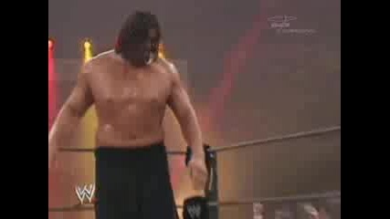 Unforgiven 2007 - Batista Vs Rey Mysterio Vs The Great Khali