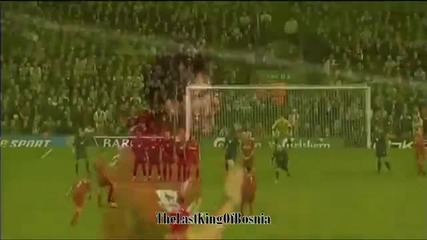 Steven Gerrard vs Portsmouth (free Kick)