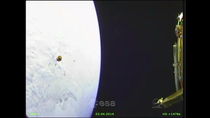 Спътникът Sentinel-1a - отделяне в космоса