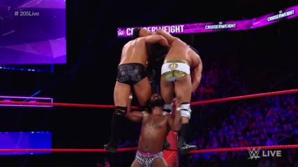 Rich Swann vs. Akira Tozawa vs. Noam Dar vs. Ariya Daivari - Fatal 4-Way Match: Raw, Nov. 27, 2017