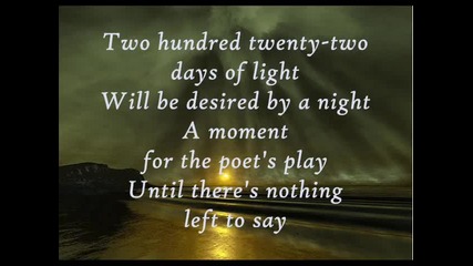 Nightwish - Sleeping Sun [ With Lyrics ]