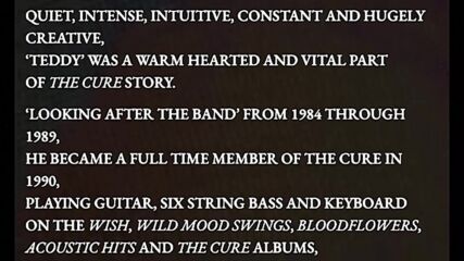 Почина Пери Бамонте от The Cure