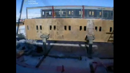 national geographic мегаструктури - станция на южния полюс 3-та част