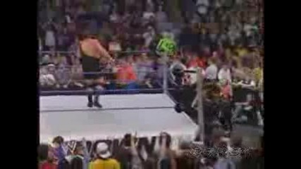 John Cena helps out Rey Mysterio nice 619 