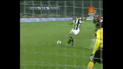 Ювентус 2:1 Болоня Дел Пиеро гол