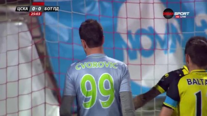 Чудесно спасяване на Чворович срещу ЦСКА