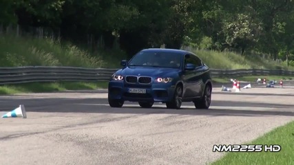 Bmw X6m & X5m Ускорение и слалом за изпитване