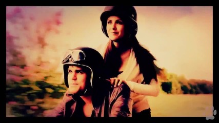 Stefan & Elena - Motorcycle Scene [titanic style]