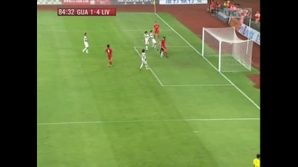 2011-07-13 Guangdong vs Liverpool 1-4 Carroll (85)
