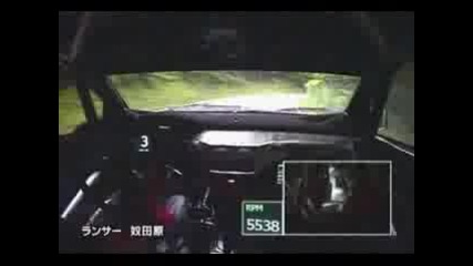 Js racing S2000 срещу Mitsubishi Lancer Evo WRC 05
