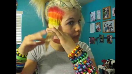 How to do Rainbow hair