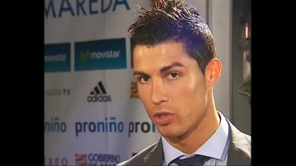 Zaragoza 1 vs Real Madrid 3 Hd. Cristiano Ronaldo at mixed zone2 