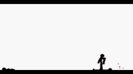 Funny Stick Figure Fight