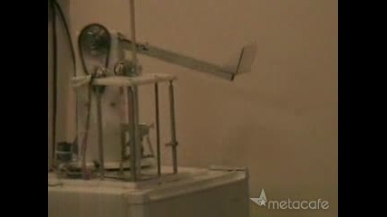 Robotic Beer Launching Refrigerator