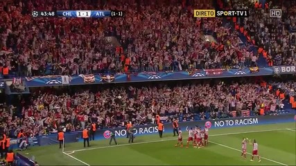 Челси - Атлетико Мадрид 1-3 Гол на Адриан