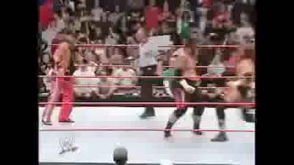 Wwe Raw - - Triple H saved by Hbk!