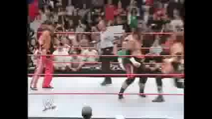 Wwe Raw - - Triple H saved by Hbk! 