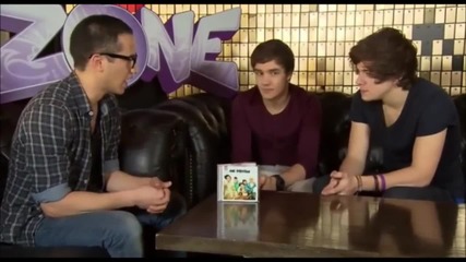 One Direction - Интервю за The Zone - Ytv - част 1/5