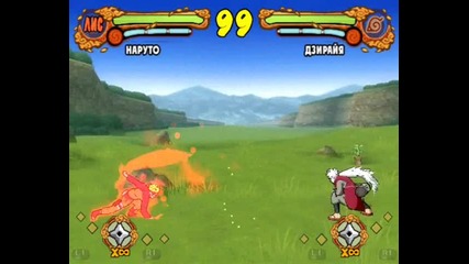 Naruto-kiubi Vs Jiraya - Game version