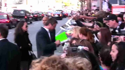 Gerard Butler - Nims Island Premiere