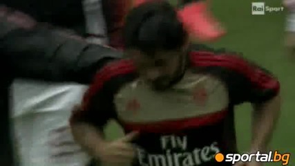 Вижте как Гатузо се сбогува с Милан и феновете