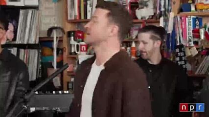 Justin Timberlake - Sexy back (live at tiny desk)