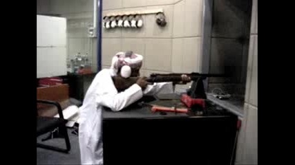 Arab shooting gun test rifle 