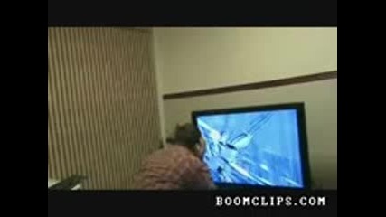 Как се чупи Lcd телевизор смях
