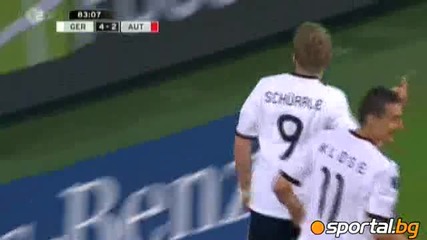 Германия смаза Австрия с 6-2