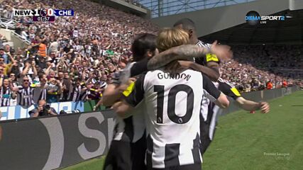 Goal by Newcastle United