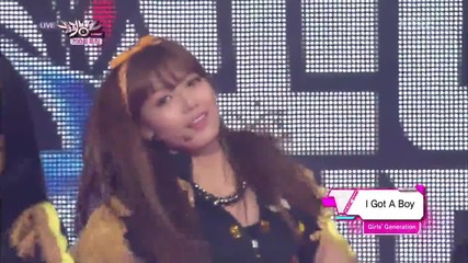 130517 Snsd - Gee + I Got A Boy @ Music Bank