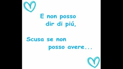 Scusa ma ti chiamo amore - Sugarfree