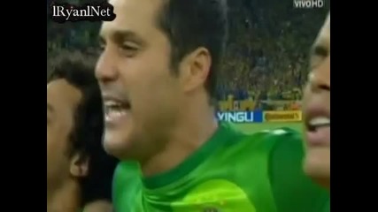 Много емоционално!химн на Бразилия!