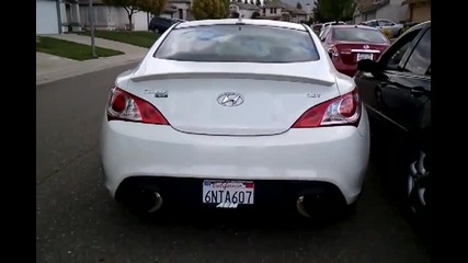 Hyundai Genesis Coupe 2.0t Turboxs Rsd Exhaust test