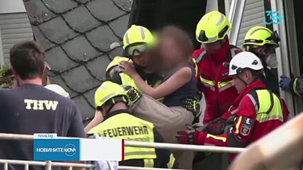 Жертва и най-малко 8 затрупани след частично срутване на хотел в Германия (СНИМКИ)