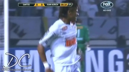 Neymar Vs 4 Defenders (santos 2x0 Juan Aurich) couldnt take the ball off of him