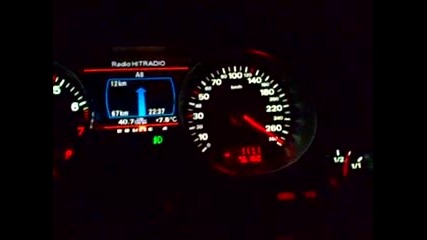 Audi A8l W12 top speed 280km h