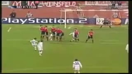 Juninho's Fastest Free Kick in The World (new world record)