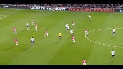 David Bentley cracking goal against Arsenal [hq]