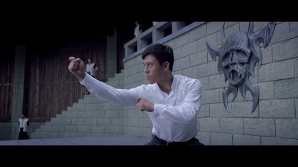 Xing Yu fight against giant man - The Wrath of Vajra