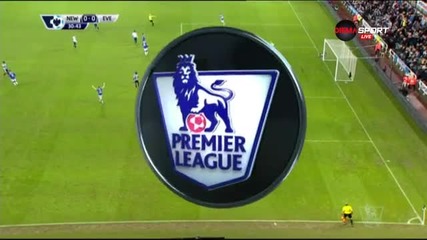 Нюкасъл Юнайтед - Евертън 0:0 /първо полувреме/