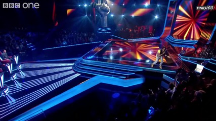 Heshima Thompson изпълнява песента Dynamite - The Voice Uk - 30.03.2012