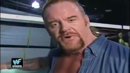 Undertaker after Summerslam 2000