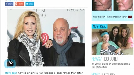 Billy Joel and Girlfriend Alexis Roderick Expecting Their First Child