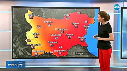 Прогноза за времето (16.05.2018 - обедна емисия)