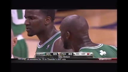 Dirty Play: Kevin Garnett Taps Channing Fryes Nuts, & They Get In Each Others Face, Which Leads To 