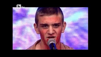 Crazy Lady Gaga fan shocked the audience at Bulgaria's got talent