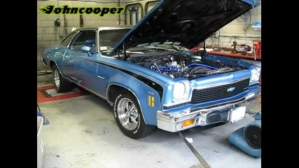 1973 Chevrolet Chevelle on dyno
