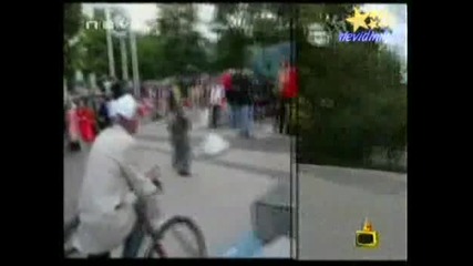 Господари На Ефира - Луди Танци На Привържениците На ЦСКА! 02.07.2008